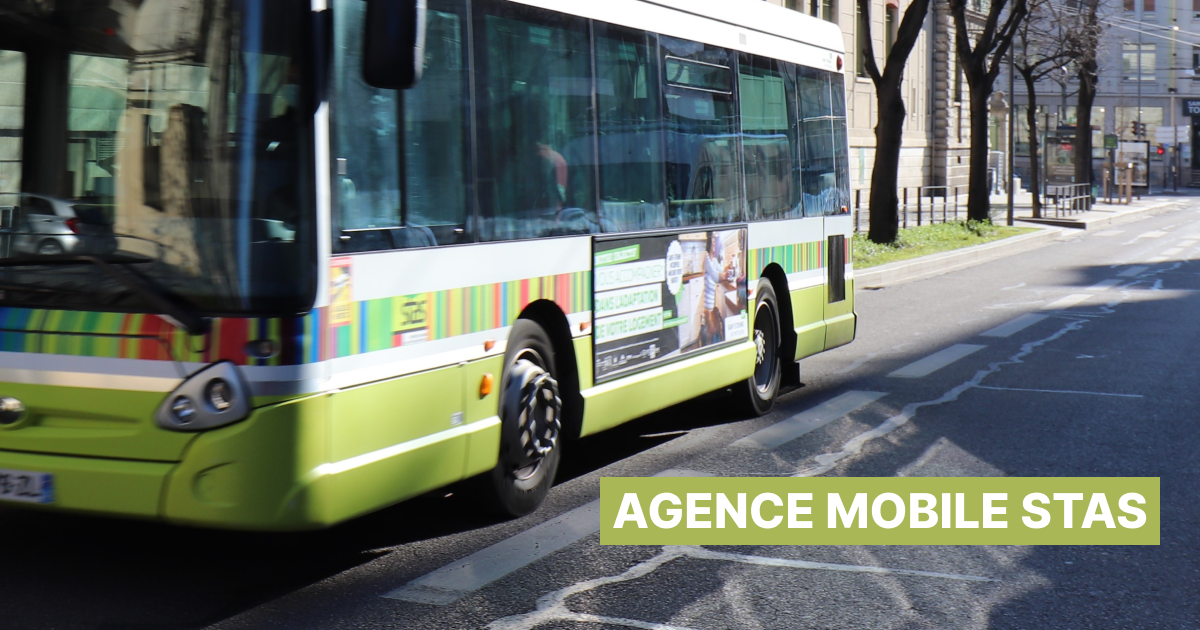 Visuel agence mobile de la STAS