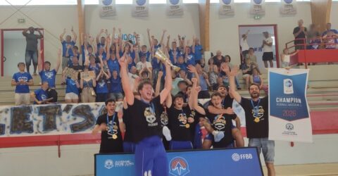 Image du match décisif pour l'USH Basket