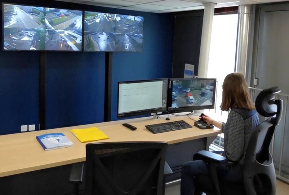 Image du Centre de Supervision Urbain (CSU)
