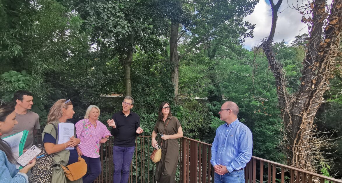 Image de la visite du jury des Victoires du Paysage