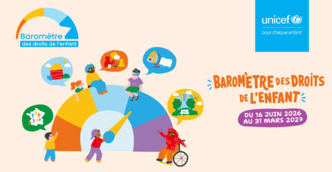 Visuel de la campagne du Baromètre des droits de l’enfant