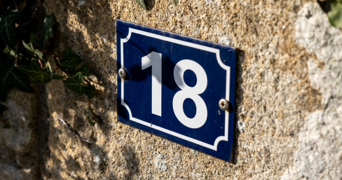 Image d'un numéro d'habitation